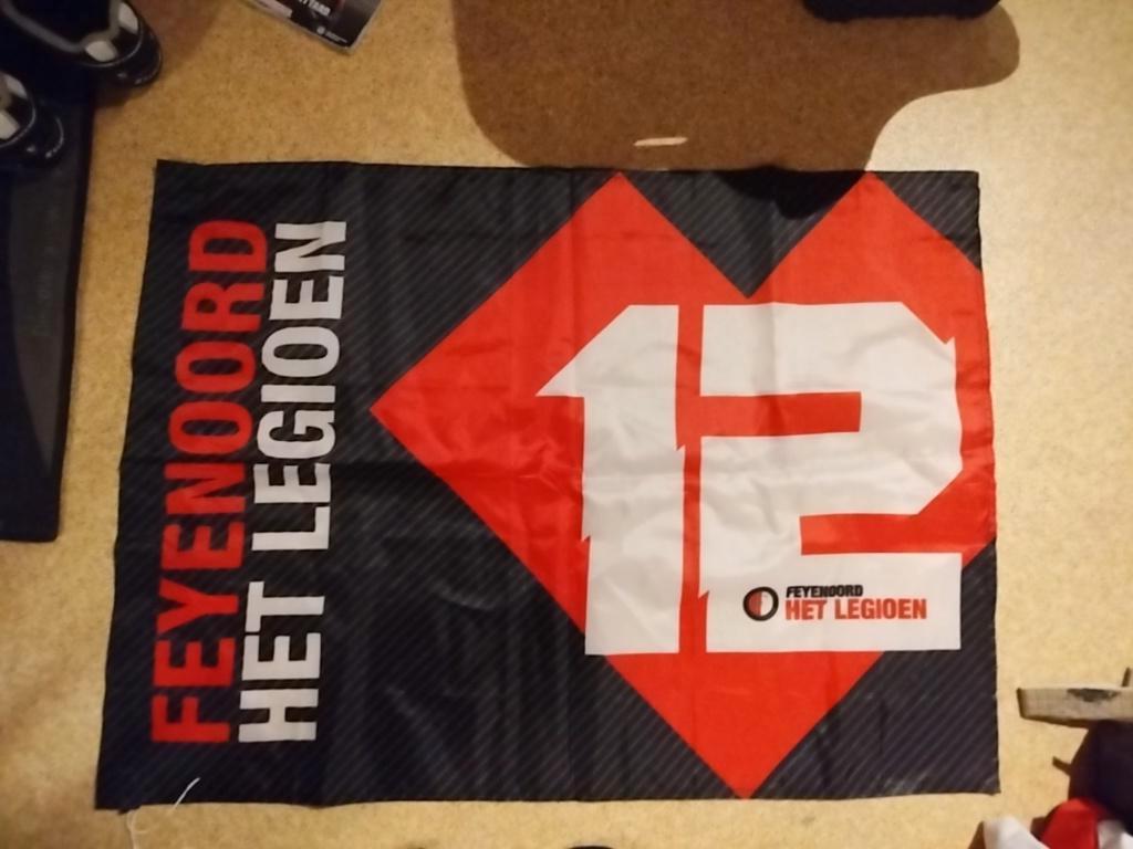 Feyenoord vlag, Verzamelen, Ophalen of Verzenden, Nieuw, Feyenoord, Overige typen
