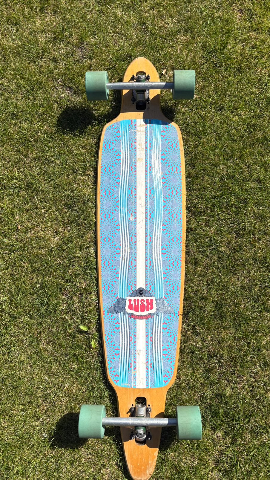 Lush Generator longboard, Ophalen, Gebruikt, Skateboard, Longboard