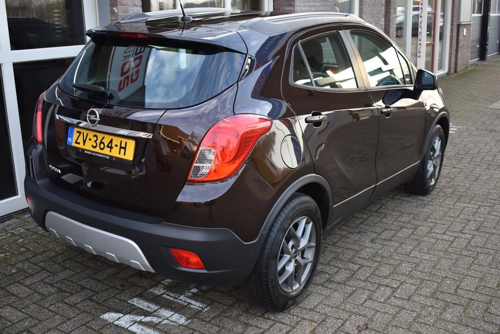 Opel Mokka 1.6 Selection Cruise Elekt. pakket Airco, Auto's, Voorwielaandrijving, Euro 5, Gebruikt, Zwart