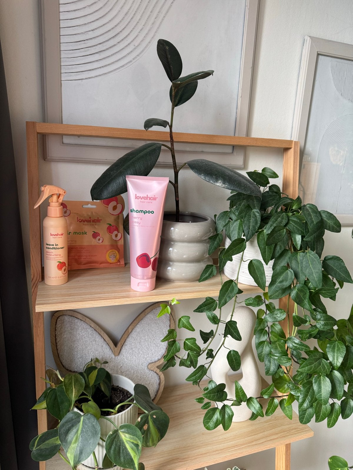 Lovehair Haarverzorgingsset: Shampoo, Conditioner & Masker, Ophalen of Verzenden, Nieuw, Shampoo of Conditioner
