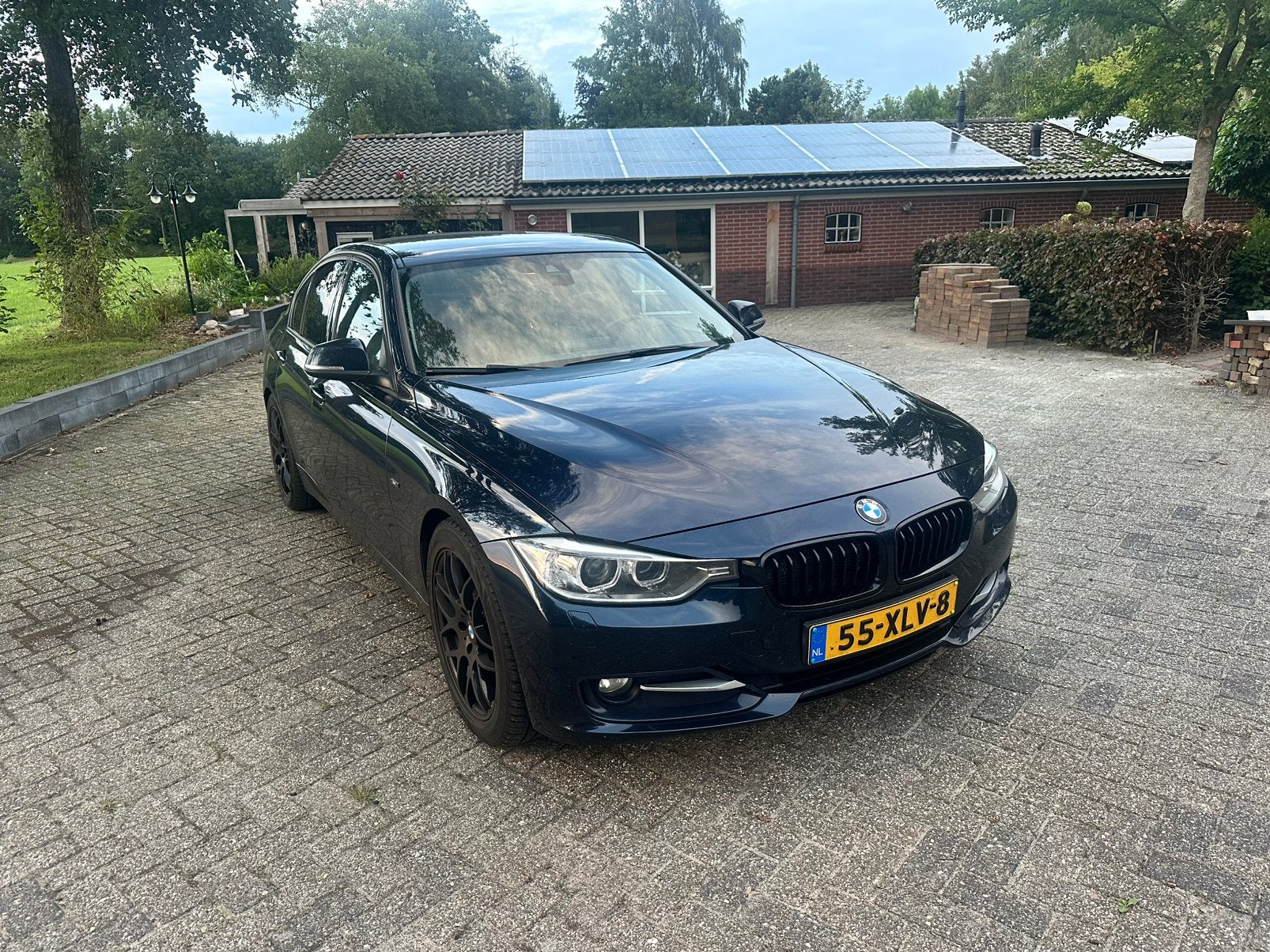 BMW 3-Serie 2.0D 320 EDE 120KW Aut8(f30) 2012 Blauw, Auto's, Automaat, Achterwielaandrijving, 1995 cc, 4 cilinders