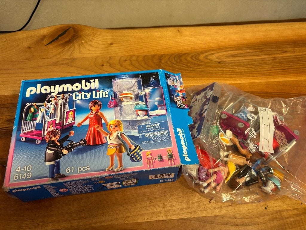 playmobil modeshow 6149, Complete set, Ophalen of Verzenden, Zo goed als nieuw, City life