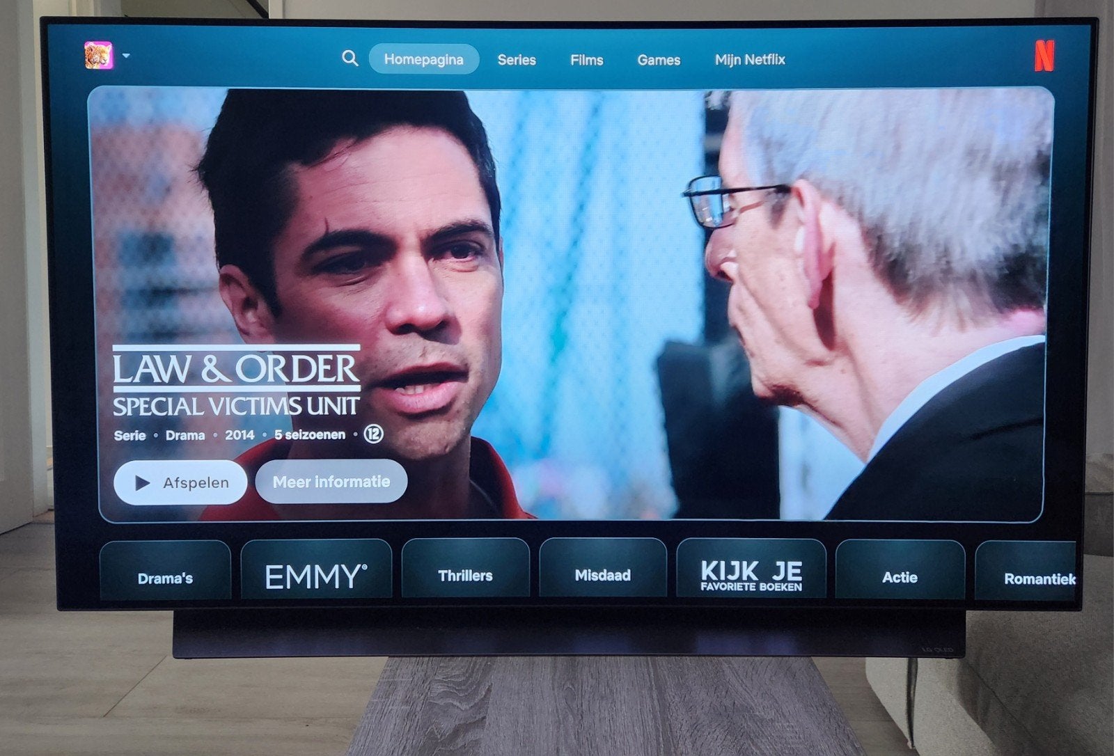 LG OLED55CX6LA 55 inch 4K OLED Smart TV, Ophalen, Gebruikt, 100 cm of meer, 4k (UHD)