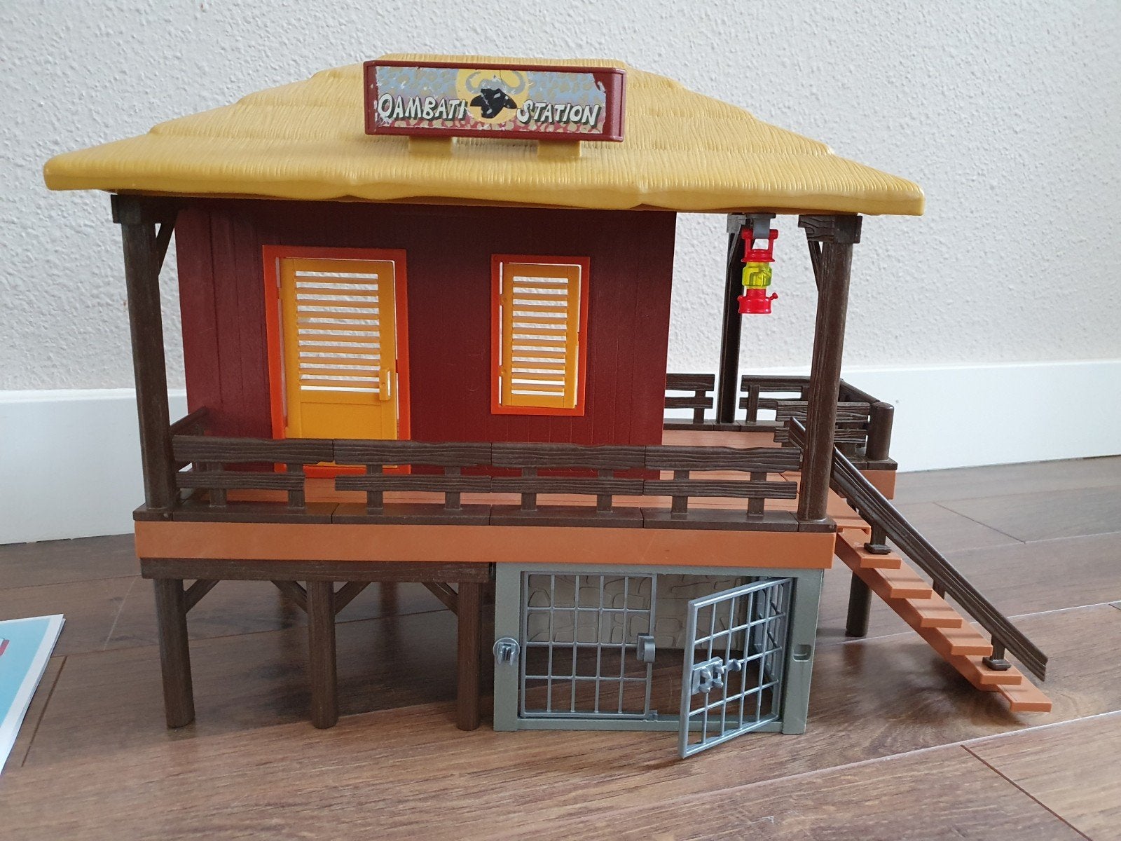Playmobil 4826 Safari Verzorgingspost (hut), Kinderen en Baby's, Ophalen of Verzenden, Gebruikt, Gebouw