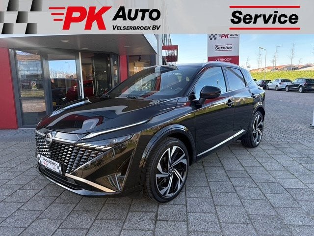 Nissan QASHQAI 1.3 MHEV Xtronic Tekna Plus | Navi | Pano | L, Auto's, Nissan, 12 maanden, Zwart, 4 cilinders, Zwart