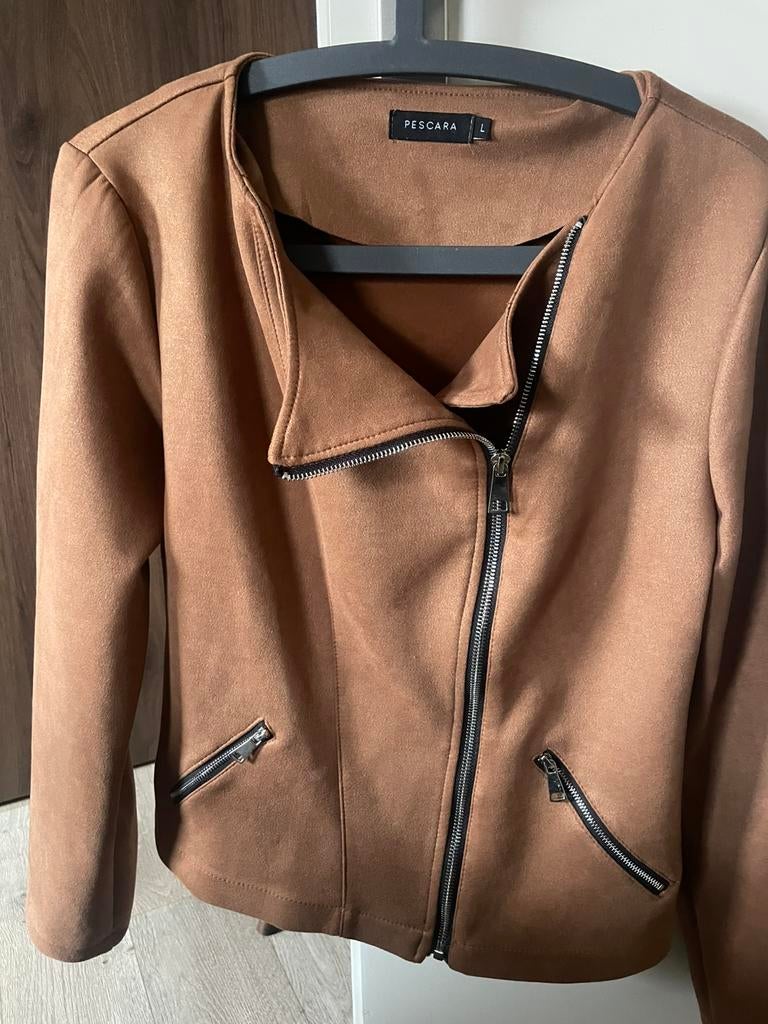 Blazer Pescara L, Verzenden, Zo goed als nieuw, Maat 42/44 (L), Bruin
