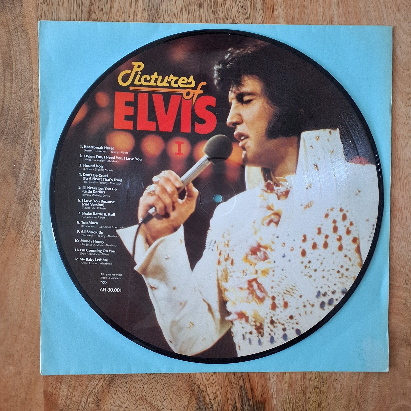 Elvis Presley Pictures of Elvis 1 (picture disc), Cd's en Dvd's, Vinyl | Pop, LP, Gebruikt, Ophalen of Verzenden, Picture disc