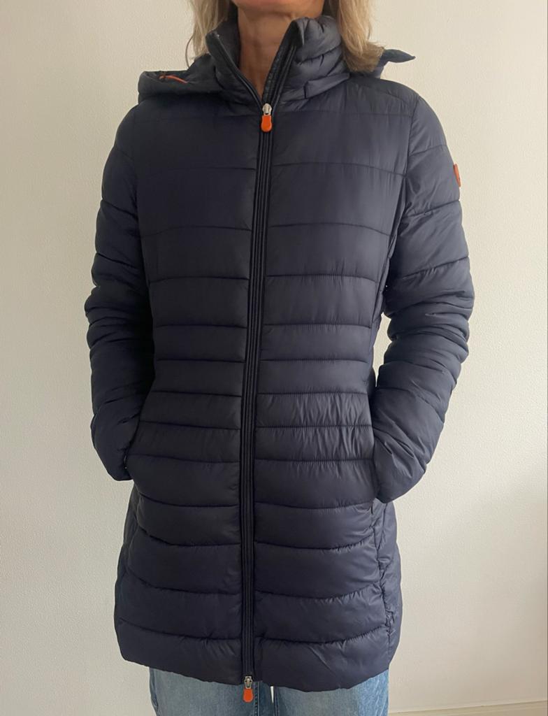 Save The Duck Ultra Light Jacket - Maat S, Ophalen of Verzenden, Zo goed als nieuw, Maat 36 (S), Blauw
