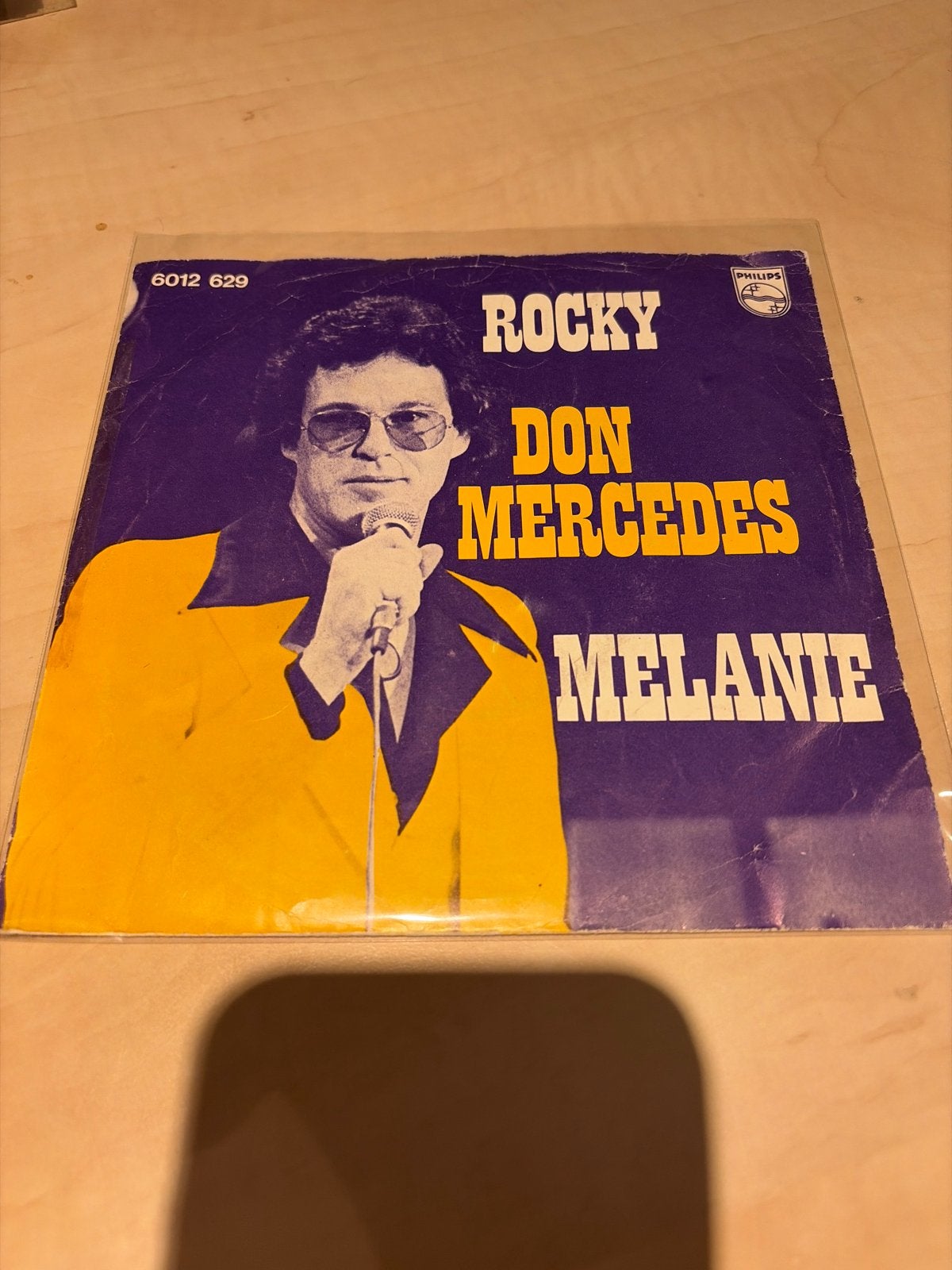 Rocky - Don Mercedes / Melanie (Philips 6012 629), Gebruikt, 7 inch, EP, Schlager