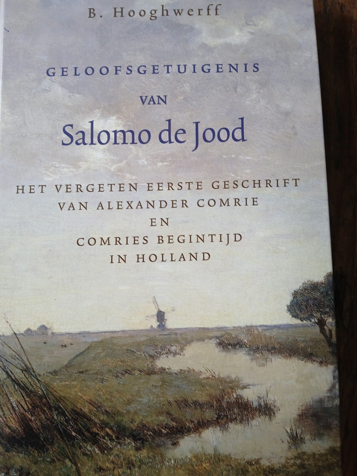B. Hooghwerff - Geloofsgetuigenis van Salomo de Jood, Ophalen of Verzenden, Zo goed als nieuw, B. Hooghwerff