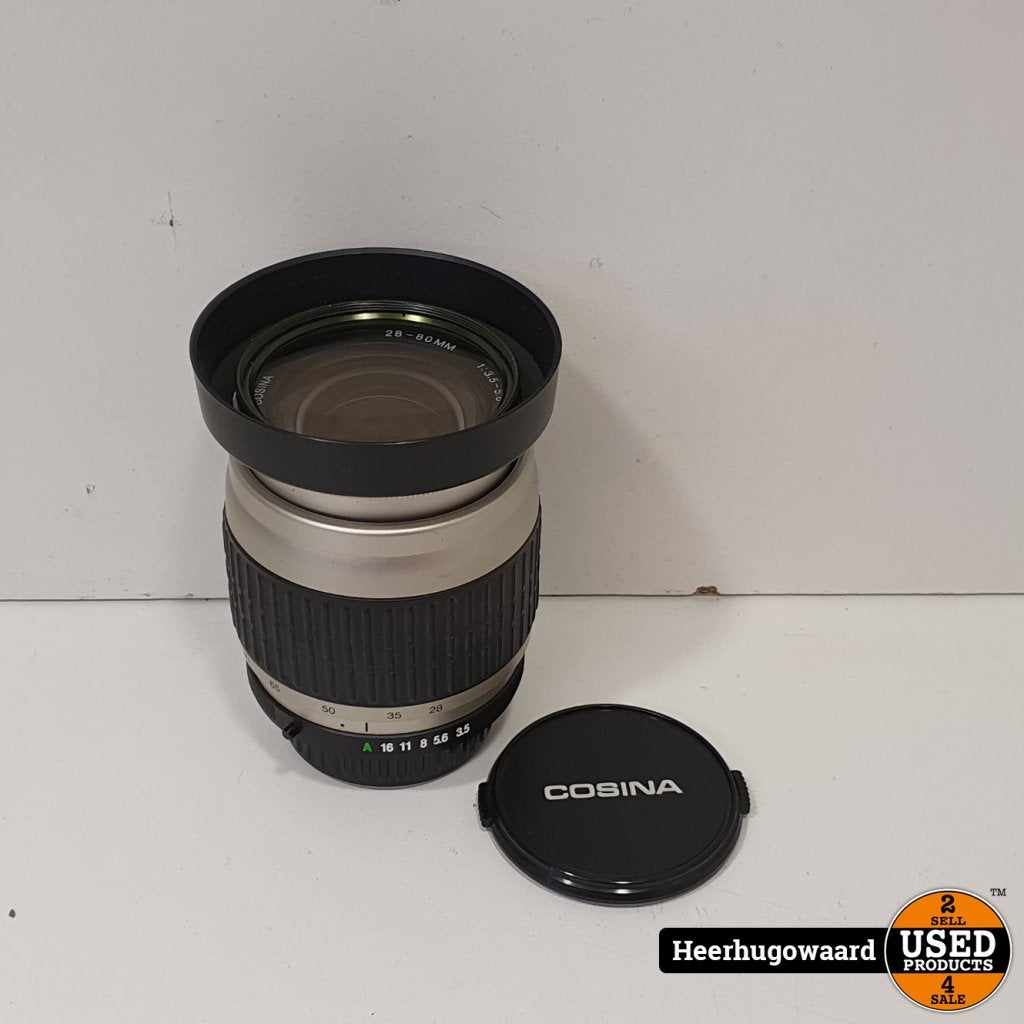 Cosina 28-80mm 1:3.5 - 5.6 Macrolens in Goede Staat, Flex Ltd., Gebruikt, https://flex.com/contact-us, Nobelstraat 10, 5807 GA Oostrum