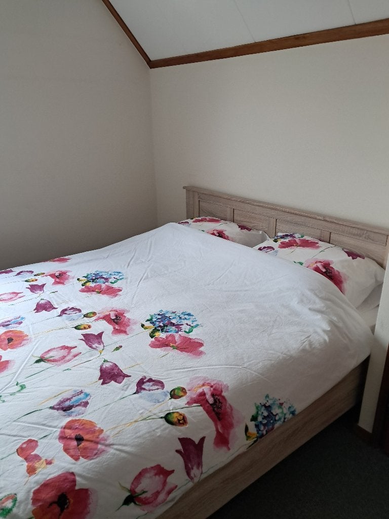 tweepersoons bed, Ophalen, 180 cm, 200 cm, Grijs