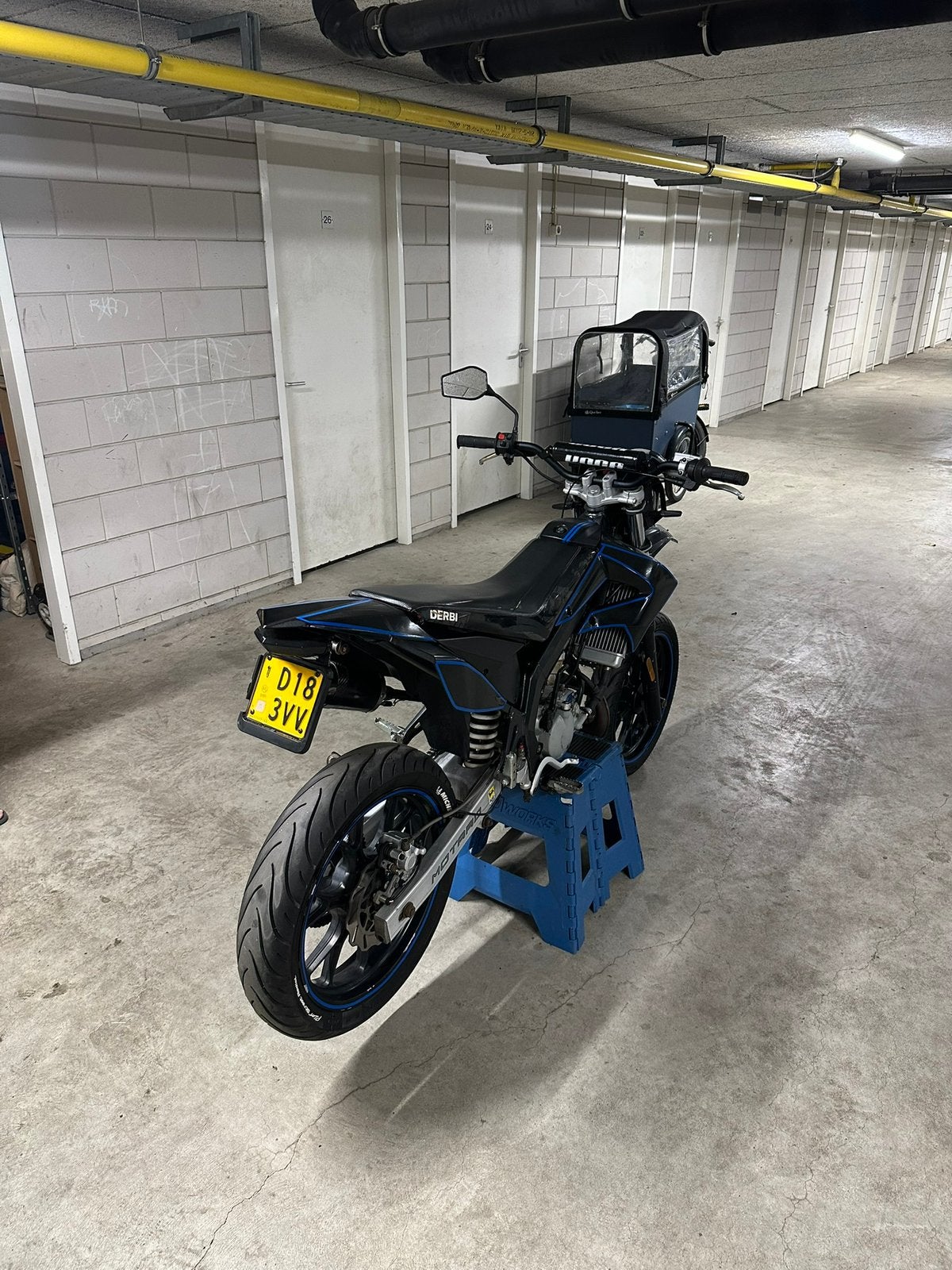 Derbi Senda DRD Racing 77cc, Ophalen, 6 versnellingen, Gebruikt, Maximaal 45 km/u