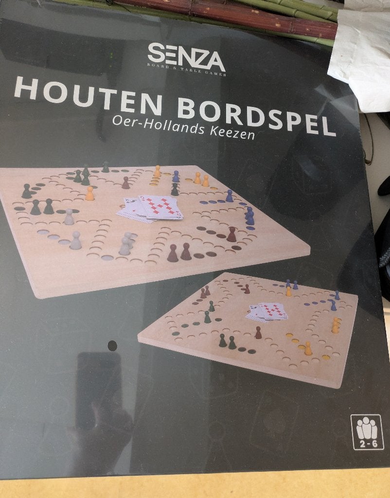 NIEUW - Keezen bordspel, Hobby en Vrije tijd, Gezelschapsspellen | Bordspellen, Ophalen, Nieuw