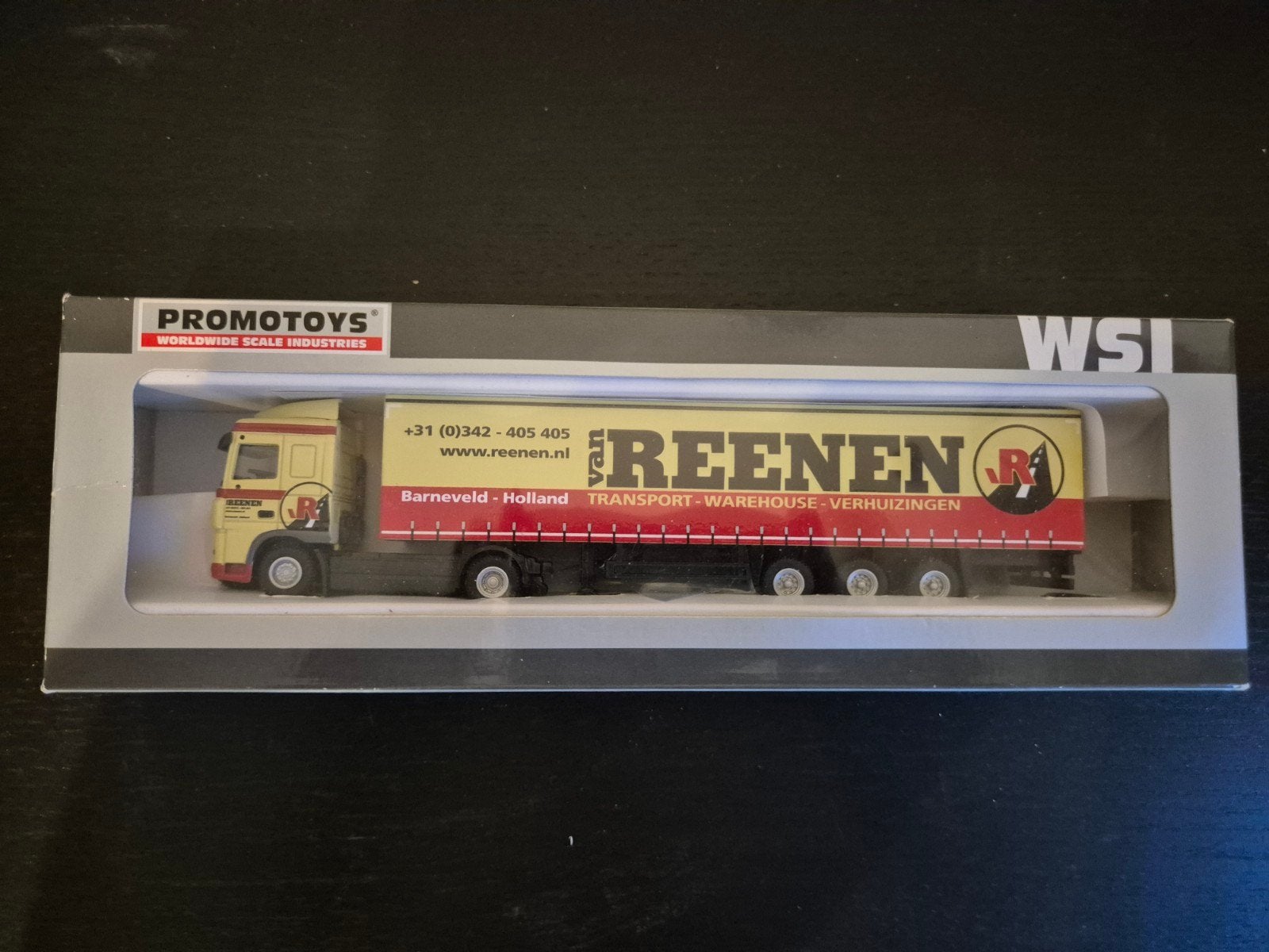 WSI 1:87 Van Reenen, Hobby en Vrije tijd, Modelauto's | 1:87, Verzenden, Bus of Vrachtwagen, Overige merken