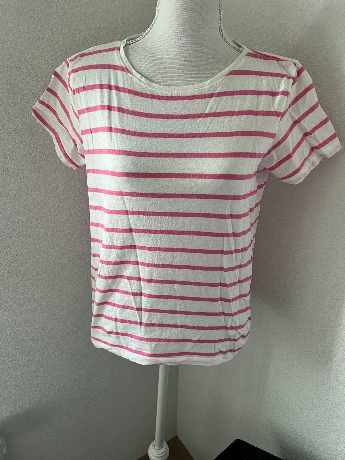 Ever.me T-shirt met roze strepen - Maat S, Verzenden, Zo goed als nieuw, Korte mouw, Roze