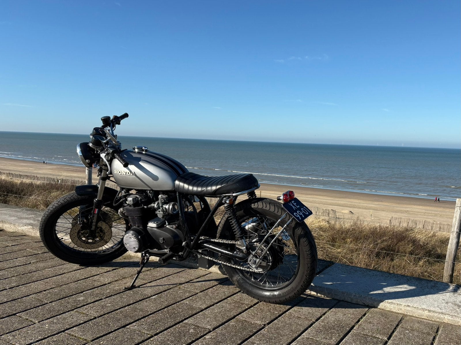 Honda CB500 four 1974 café racer - zeer goede staat