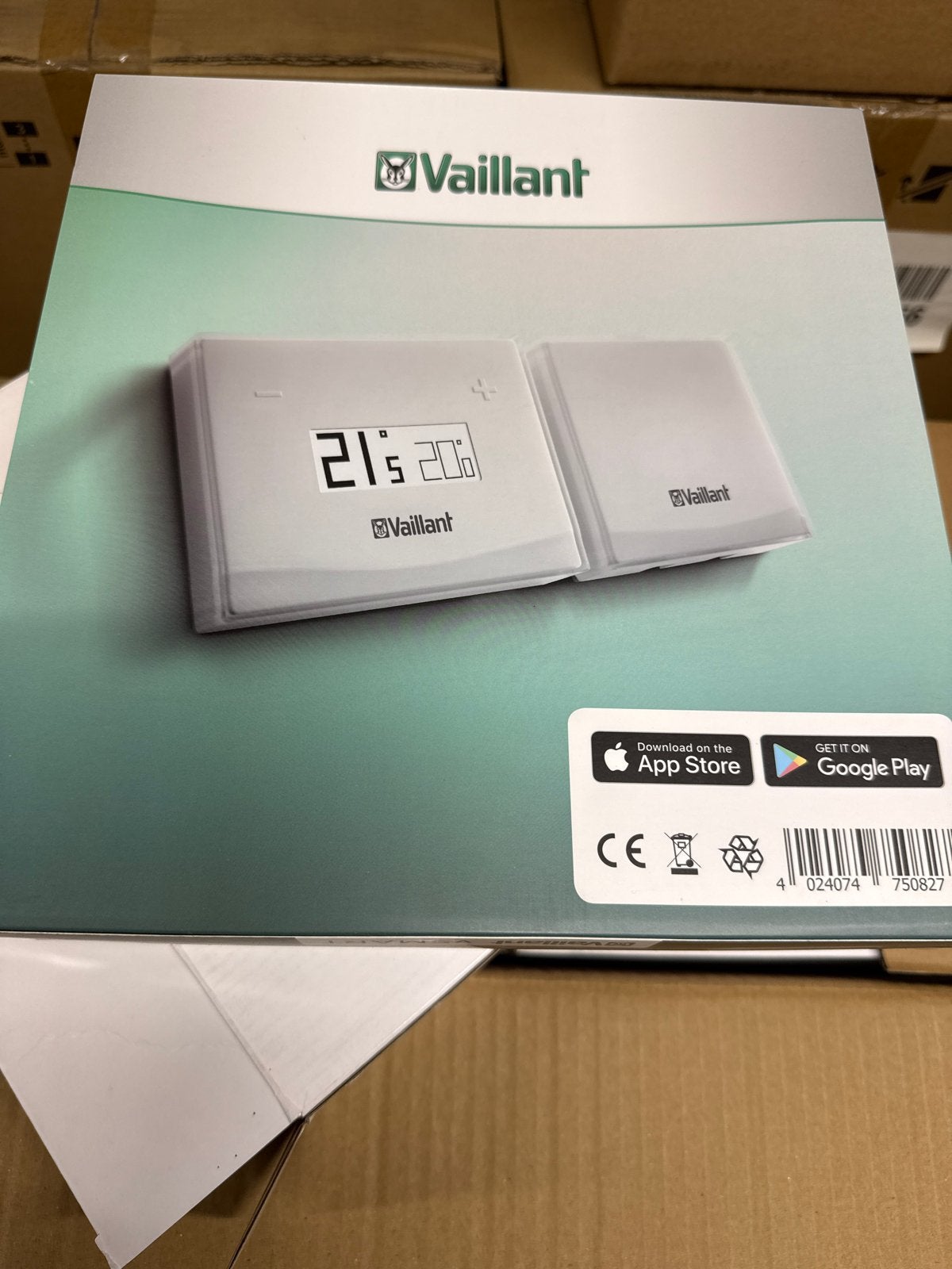 Vaillant Slimme Thermostaat - Nieuw in Doos, Ophalen of Verzenden, Slimme thermostaat, Nieuw