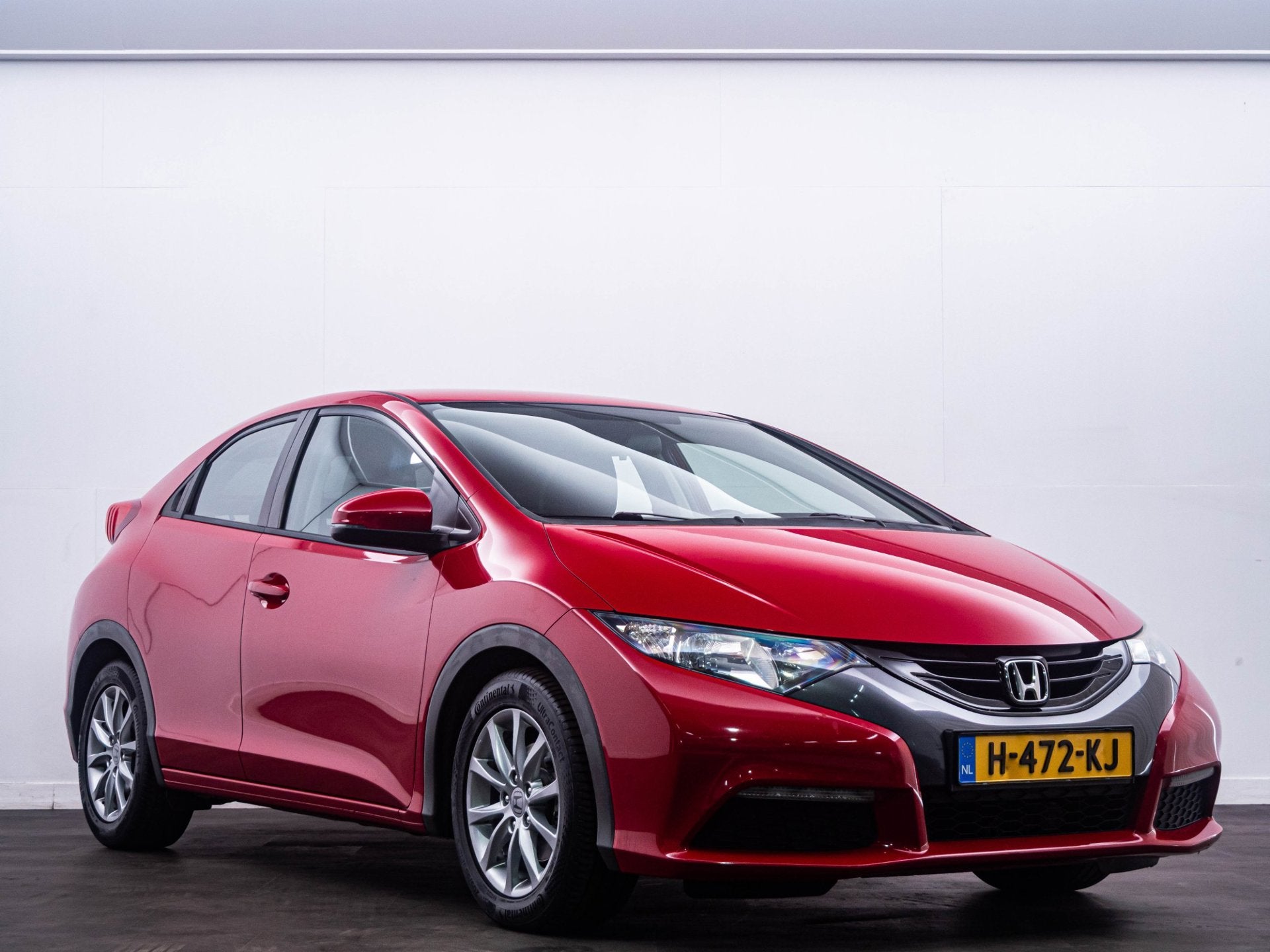 Honda Civic 1.4 Comfort Trekhaak|Clima|6-bak|ECO|LED, Auto's, Voorwielaandrijving, Euro 5, Stof, Gebruikt