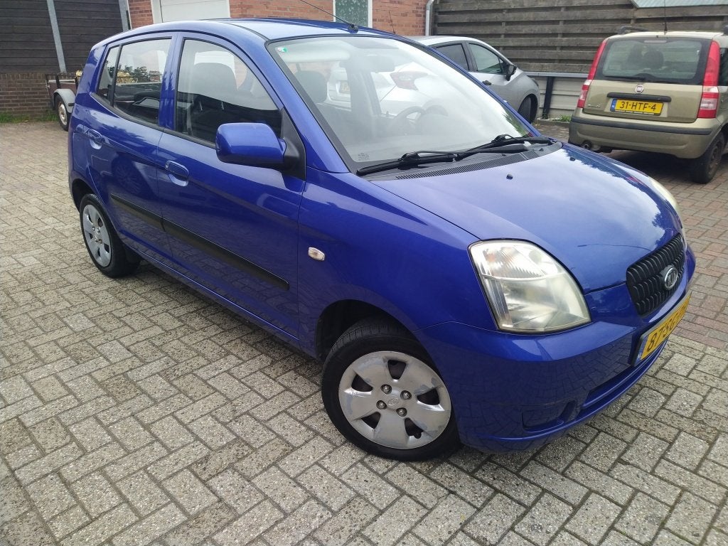 Kia Picanto 1.0 LX (bj 2006), Auto's, Voorwielaandrijving, 4 cilinders, 61 pk, Metallic lak