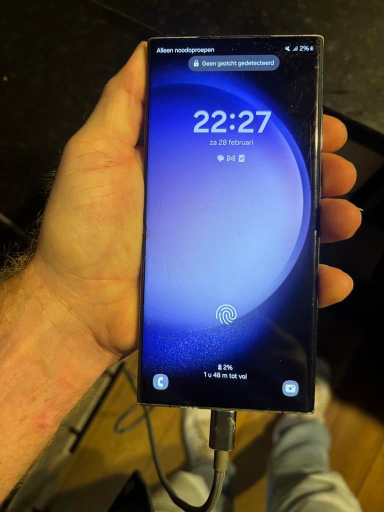Samsung S23 Ultra - Gebruikt met lichte schade, Telecommunicatie, Mobiele telefoons | Samsung, Ophalen, Gebruikt, Touchscreen