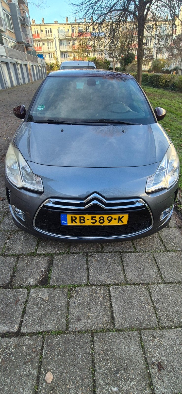Citroën DS3 1.6 THP 2011 Grijs, Auto's, 15 km/l, 49 €/maand, Handgeschakeld, 570 kg
