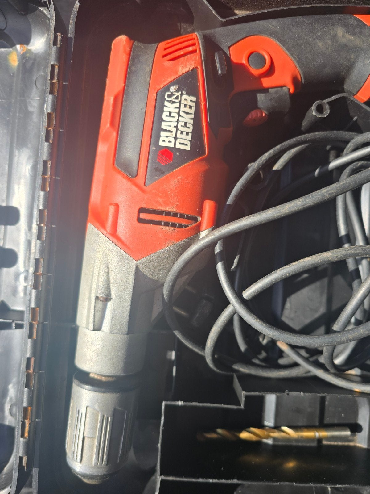 Black & Decker Boormachine in koffer, Boormachine, Gebruikt, Ophalen of Verzenden, Klopboormechanisme