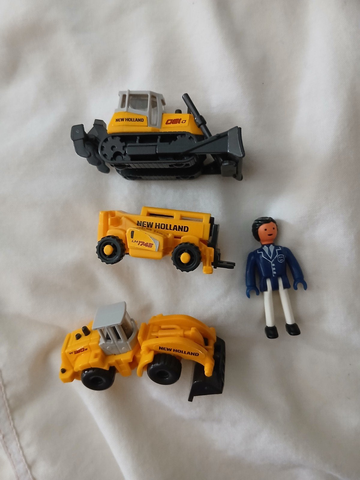 New Holland Speelgoedvoertuigen met Playmobil Figuur, Ophalen of Verzenden, Gebruikt