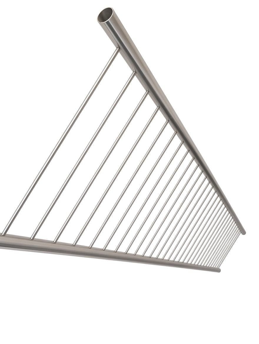 Gebruikt Spijlenhekwerk - RVS 4,90×90, Ophalen of Verzenden, Gebruikt, IJzer, Spijlenhekwerk