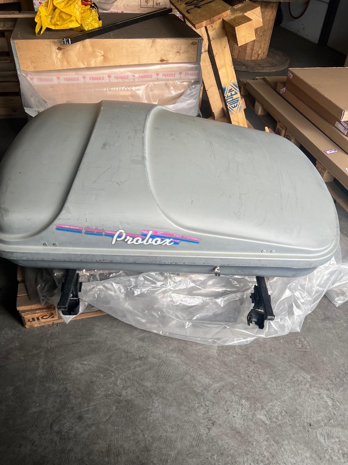 Probox Comfort Dakkoffer - Grijs, Auto diversen, Dakkoffers, Ophalen, Gebruikt