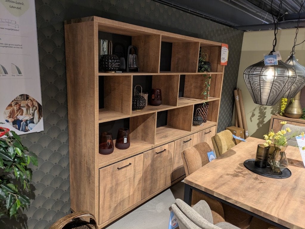 WAND KAST NIEUW STERK AFGEPRIJSD, 250 tot 300 cm, Met deur(en), Nieuw, Ophalen of Verzenden