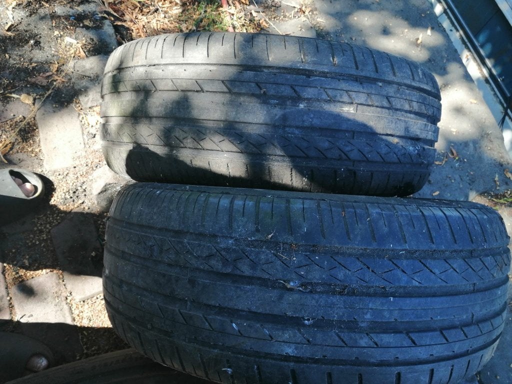 2 banden 215/55 R16, Ophalen