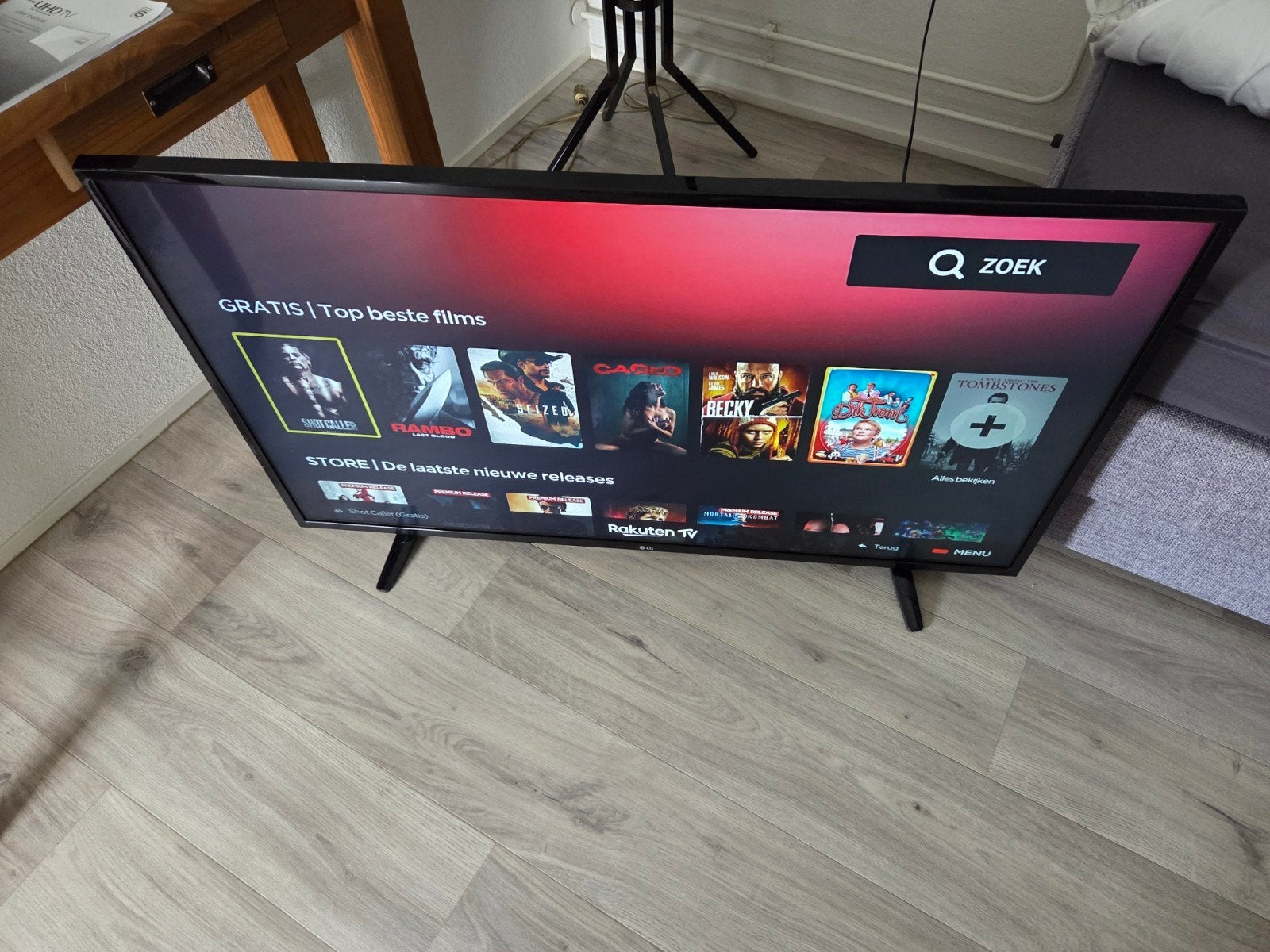 LG 4K Smart Led tv, Ophalen, Gebruikt, 50 Hz, 100 cm of meer