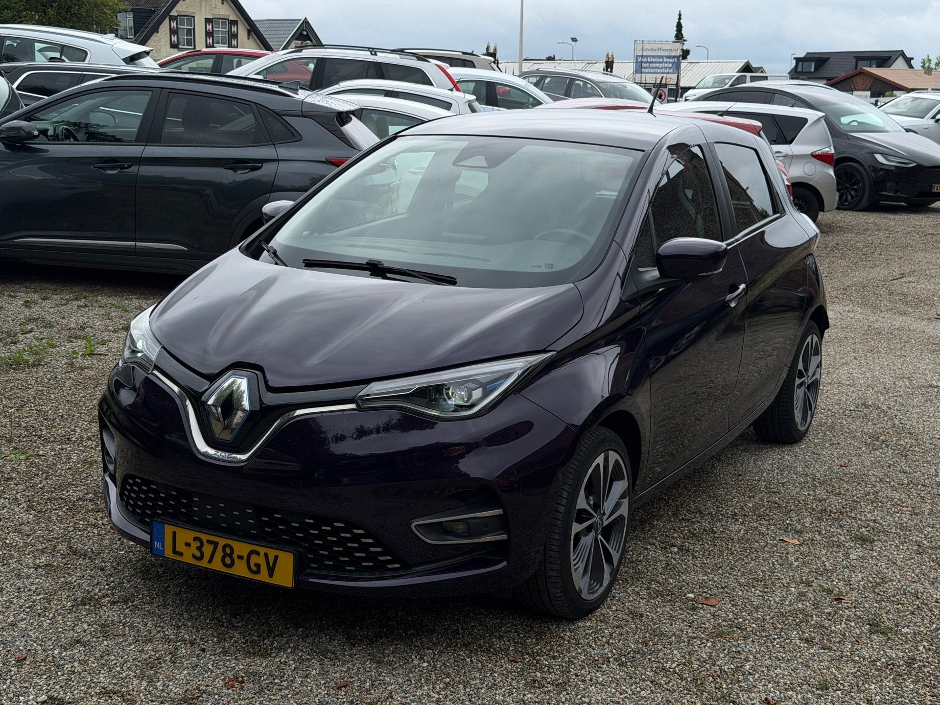 Renault ZOE R135 Edition One 52 kWh Koop Accu Grote Scherm L, 136 pk, Overige kleuren, Leder en Stof, Grijs