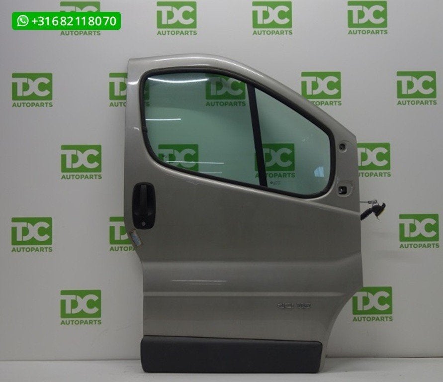 Renault Trafic ('01-'14) Voorportier rechts olijfgroen, Gebruikt, Ophalen of Verzenden, Renault, Voor