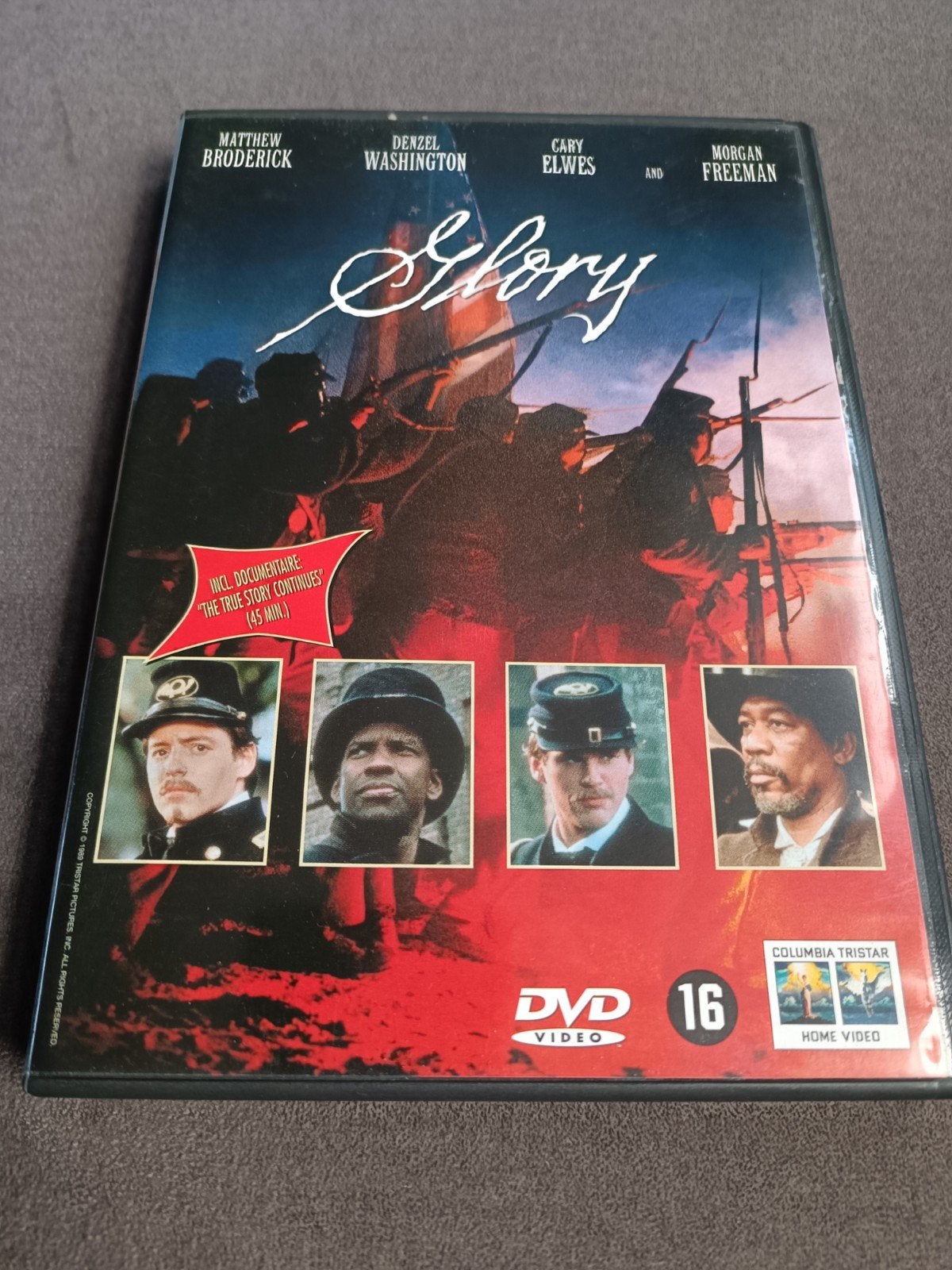 glory - dvd, Alle leeftijden, Ophalen of Verzenden, Zo goed als nieuw, Drama