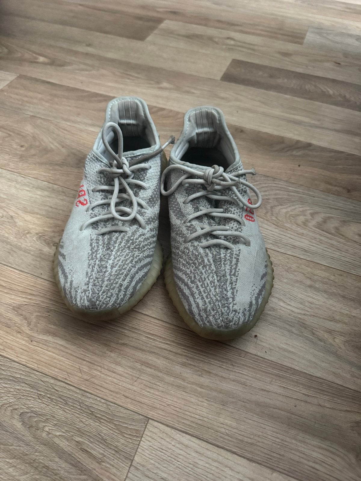 Adidas Yeezy Boost 350 V2 Zebra - Maat 42,5, Ophalen, Gedragen, Wit, Sneakers of Gympen