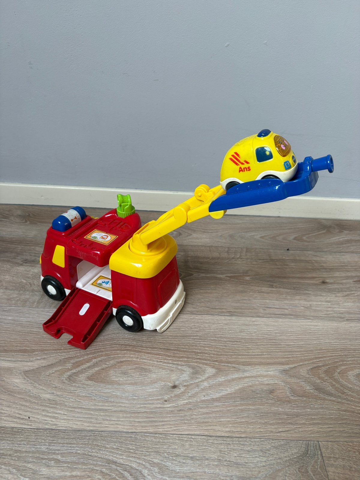 Toet toet auto’s Brandweerwagen set, Ophalen, Gebruikt