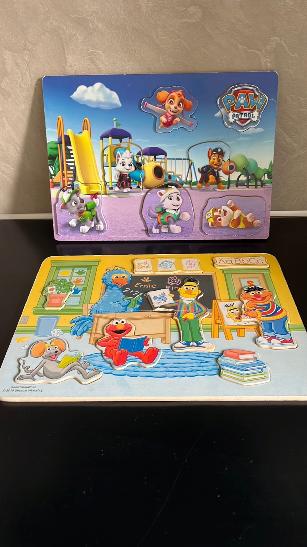 Houten puzzels, 2 tot 4 jaar, Gebruikt, Ophalen of Verzenden, Van hout