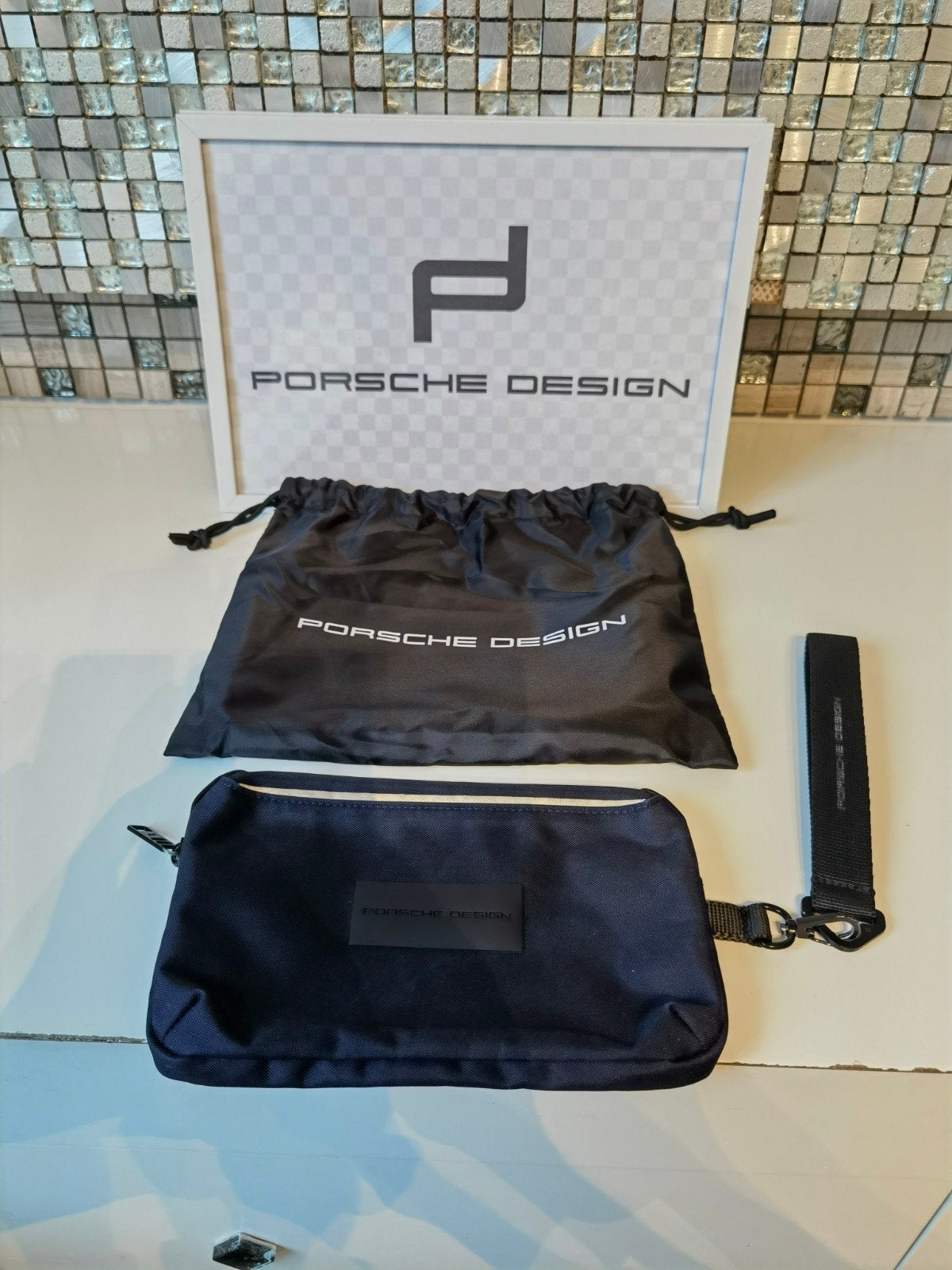 origineel porsche design handtas by BRIC'S, Sieraden, Tassen en Uiterlijk, Ophalen of Verzenden, Nieuw, Zwart