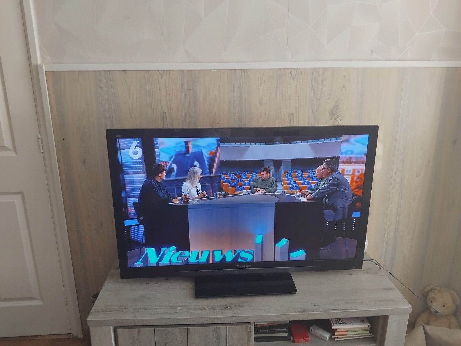 Panasonic TV met afstandsbediening, Audio, Tv en Foto, Televisies, Ophalen, Gebruikt, Panasonic, 50 Hz