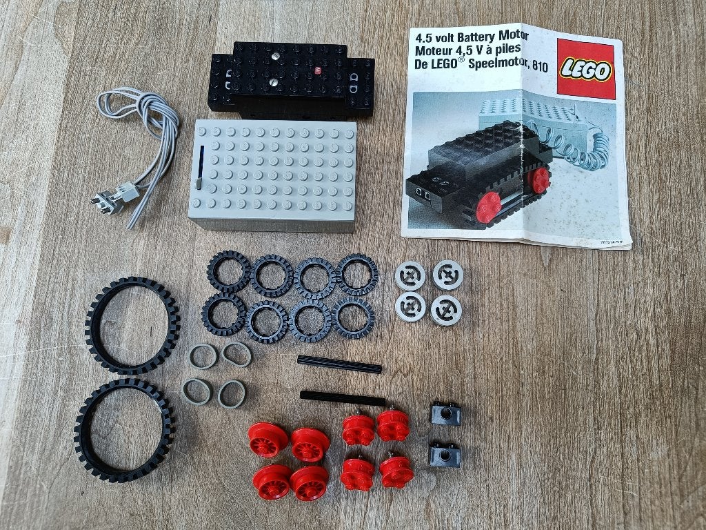 Lego Basic Motor Set Universal Building Set Supplemental, Gebruikt, Overige thema's, Lego, Overige typen