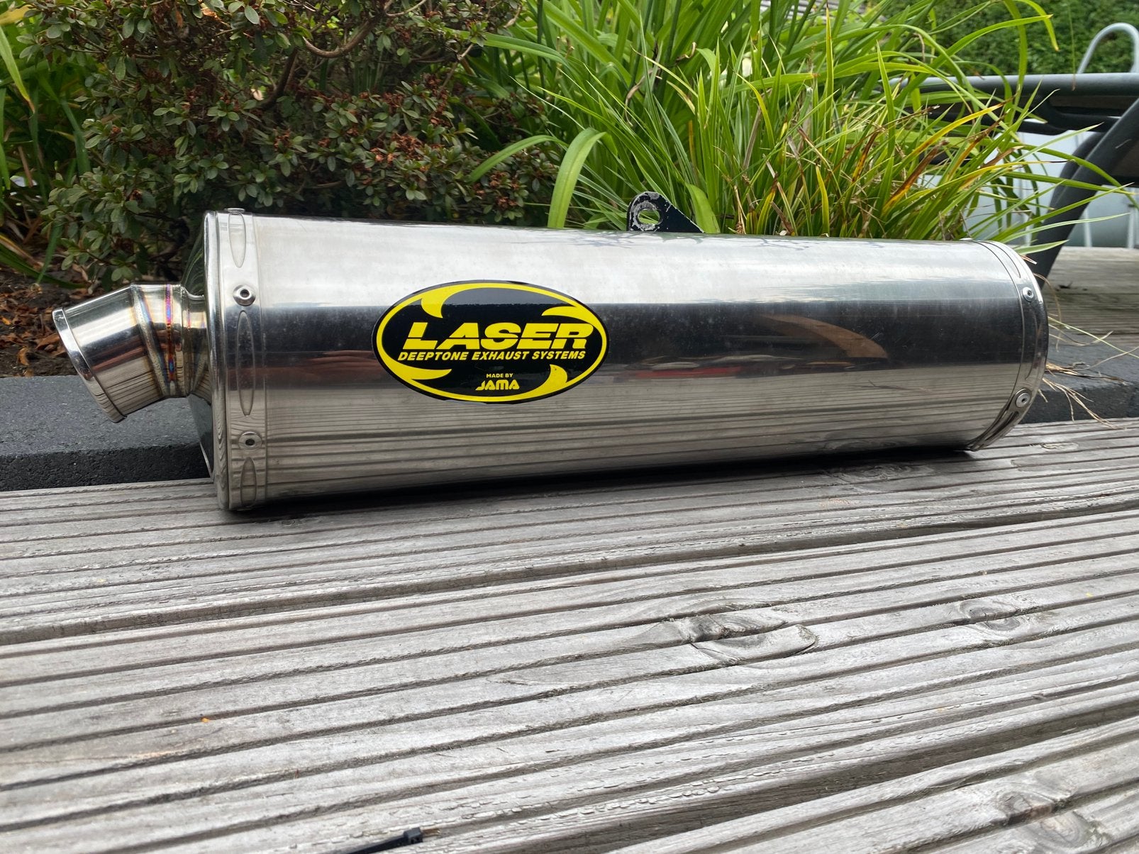 E-keur / Laser Duotech einddemper uitlaat, Ophalen