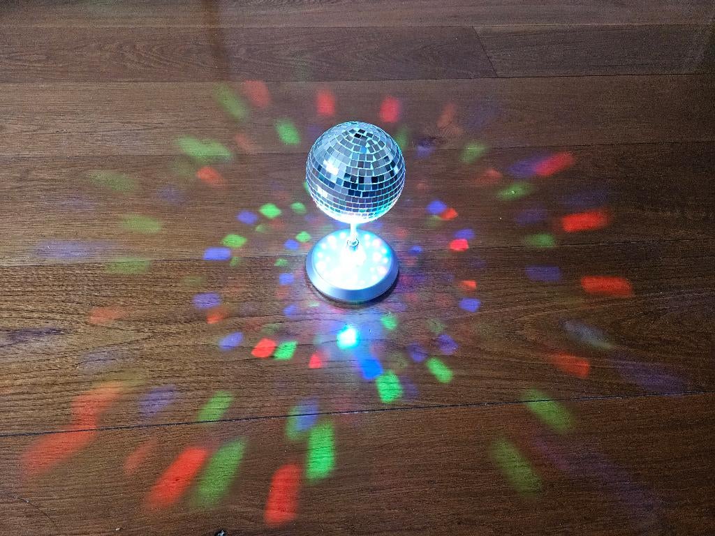 Roterende Discobal, Ophalen, Zo goed als nieuw, Feestartikel, Overige
