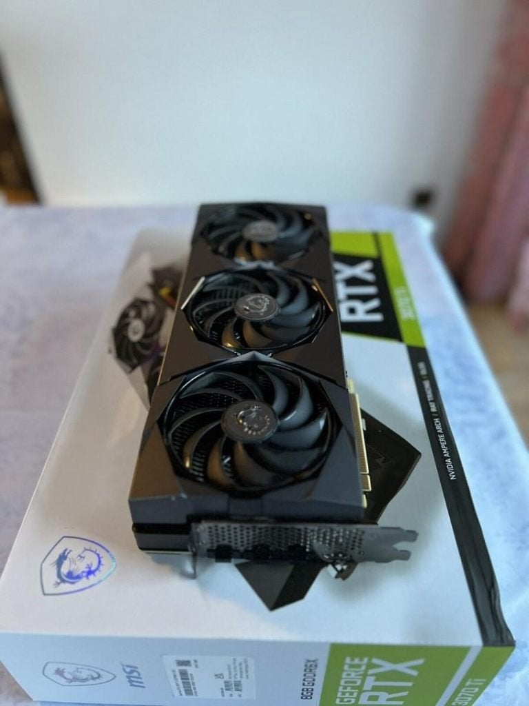 MSI GeForce RTX 3070 Ti Suprim X, Ophalen, Nieuw