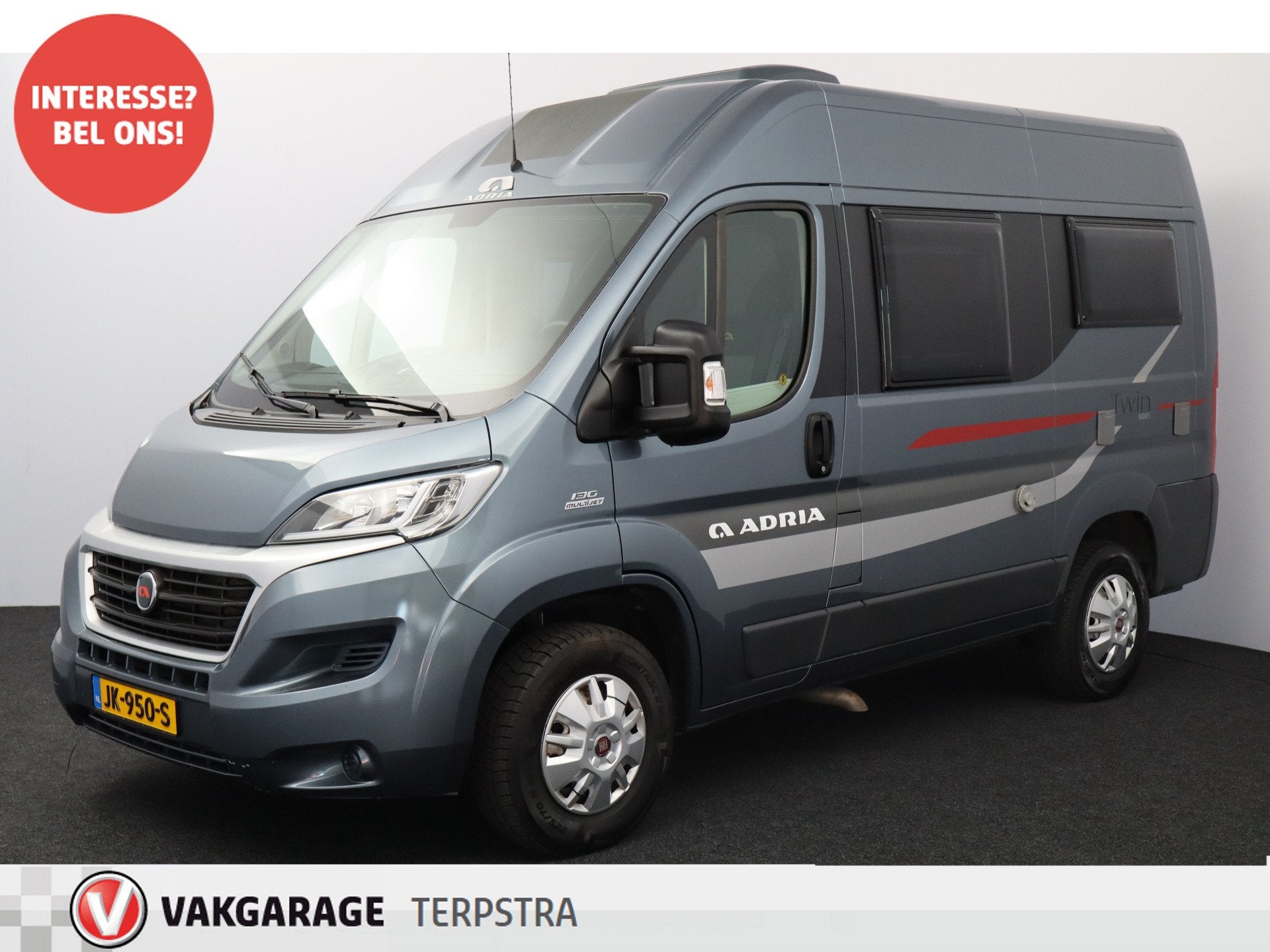 Adria TWIN 500 S/ Automaat!/ Trekhaak/ Zonnedak/ Toilet/ Gas, Caravans en Kamperen, Campers, Bedrijf, Buscamper of Camperbus, Adria