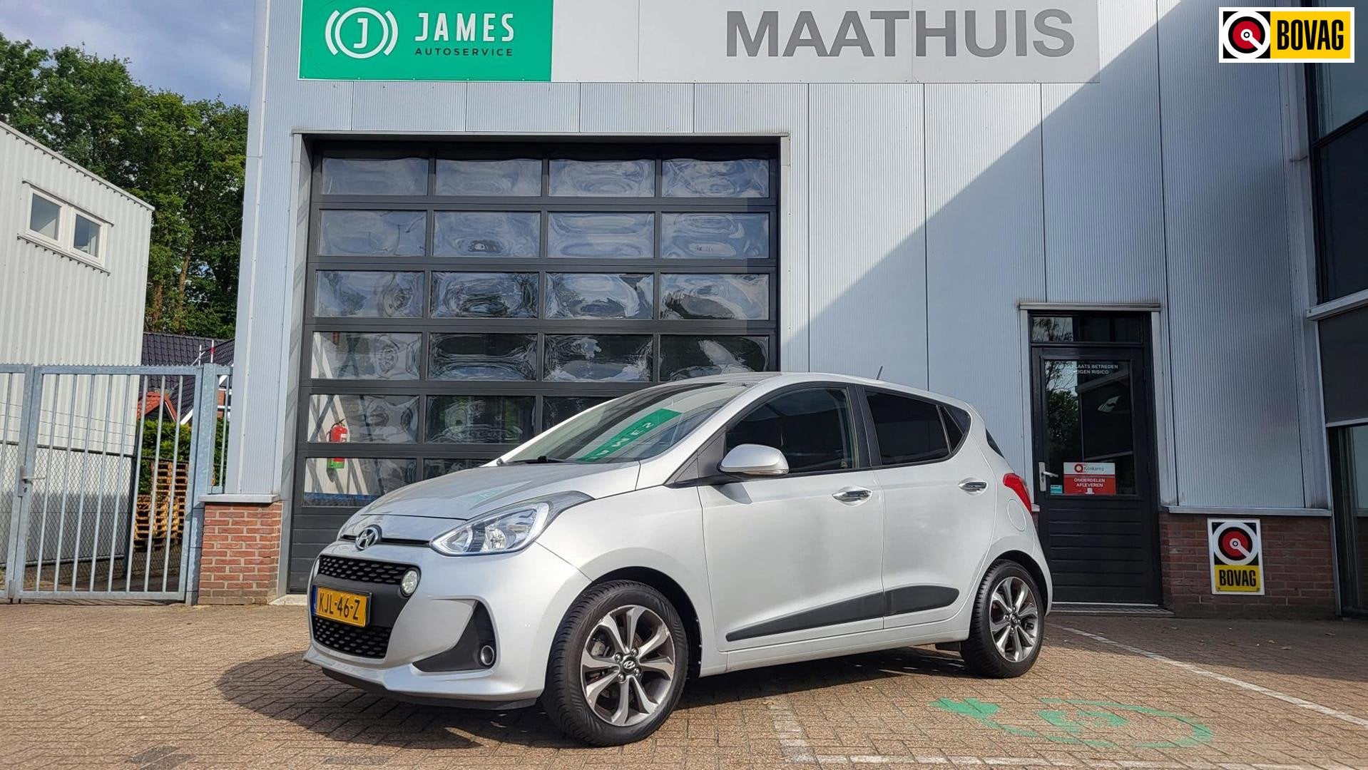 Hyundai I10 1.2i Automaat !, Auto's, Gebruikt, Euro 6, Bedrijf, I10