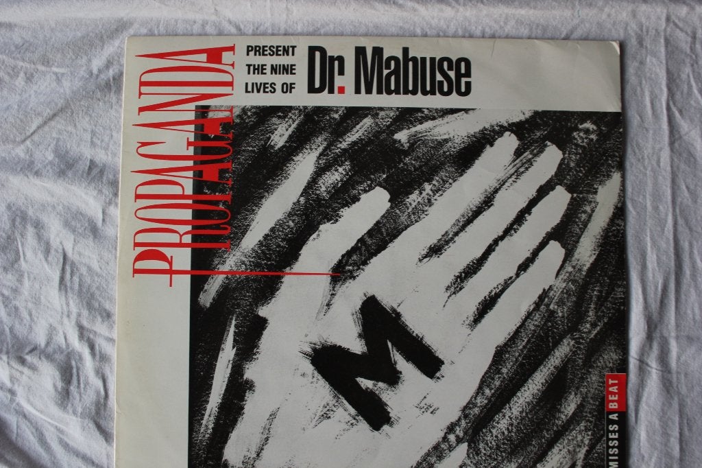 propoganda - the nine lives of dr. mabuse, Overige genres, Maxi-single, Ophalen of Verzenden, Zo goed als nieuw