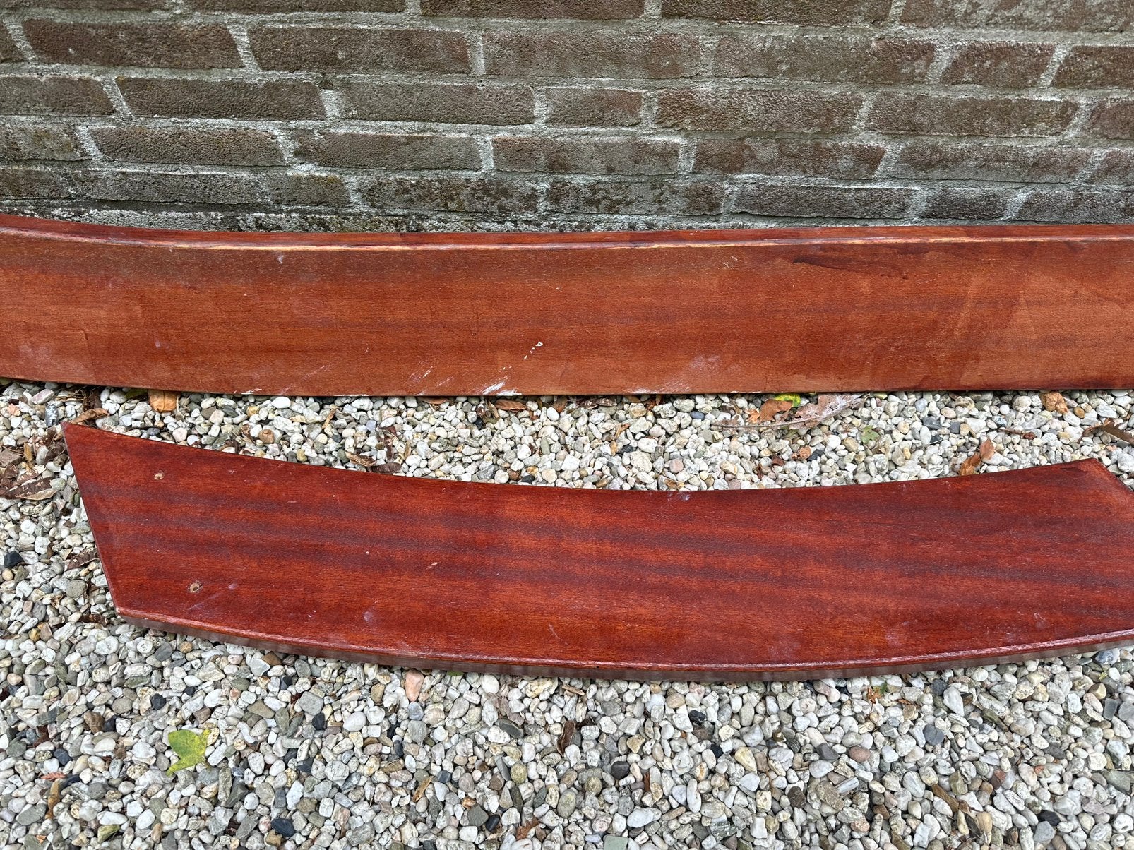 Hardhout, Doe-het-zelf en Verbouw, Hout en Planken, Ophalen, Gebruikt, 25 tot 50 mm, Plank