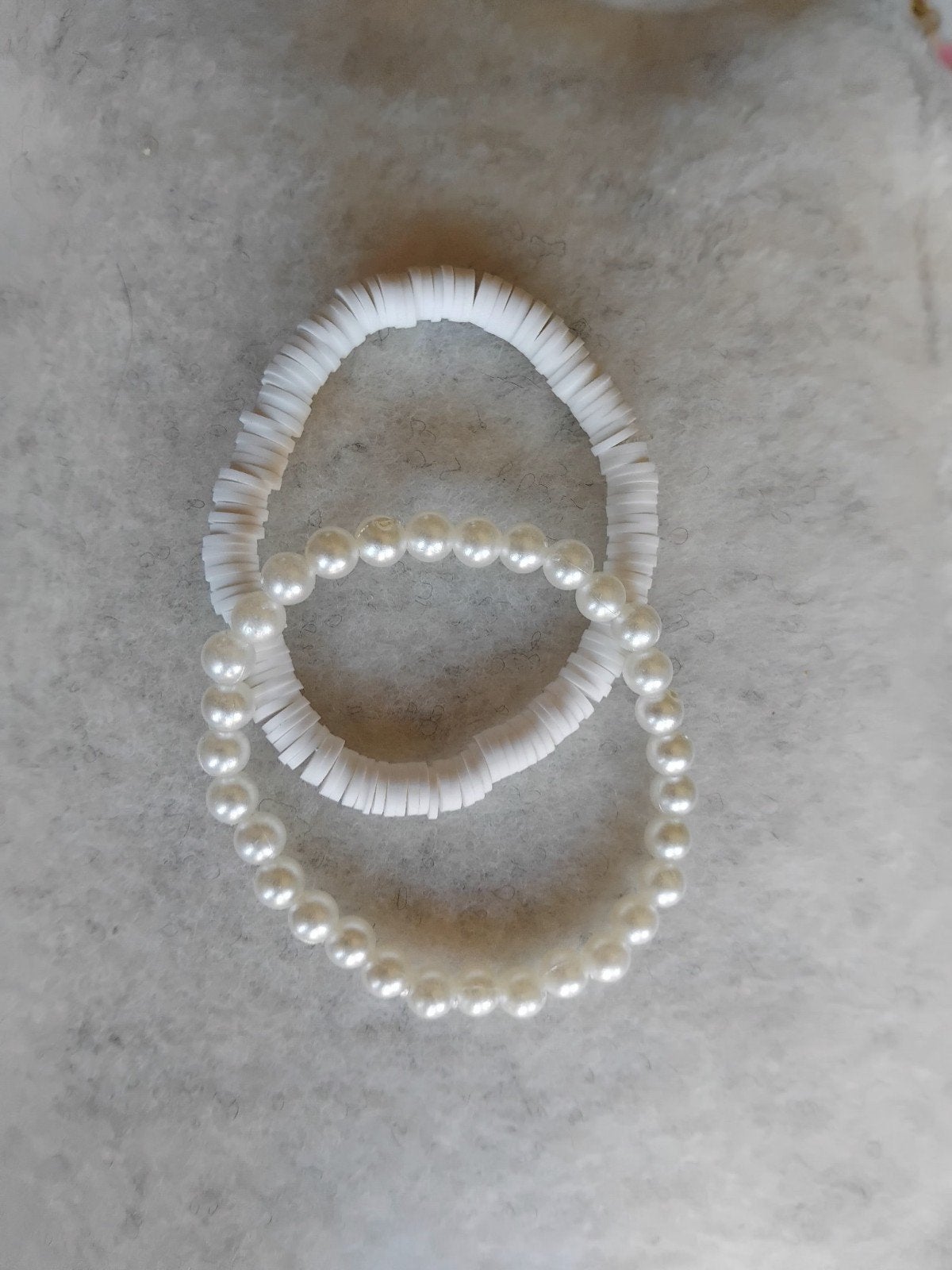 armbanden, Ophalen of Verzenden, Nieuw, Wit, Overige materialen